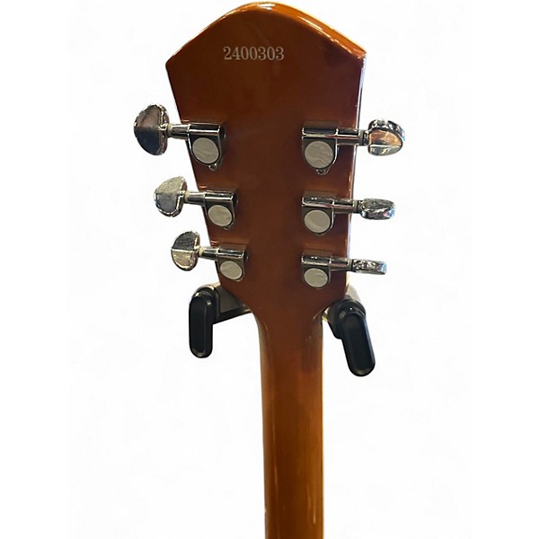 Used Airline H59 Gold Top Acoustic Electric Guitar