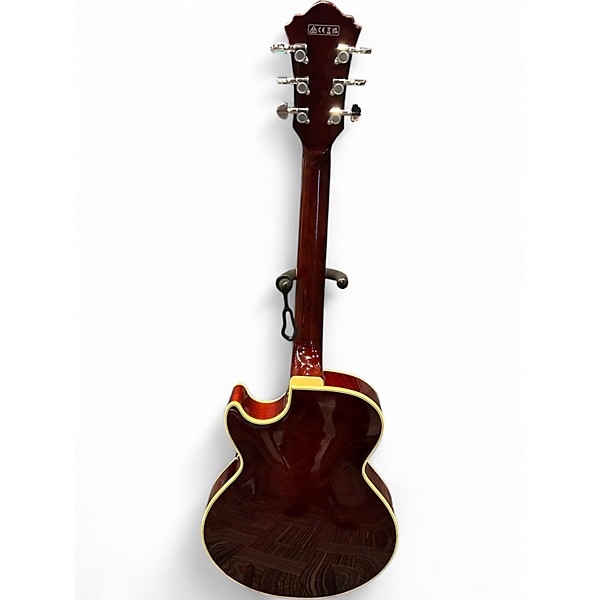 Used Ibanez GB10EM-AA 5B-02 Amber Hollow Body Electric Guitar