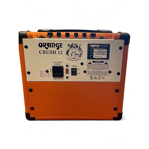Used Orange Amplifiers Crush 12 Guitar Combo Amp