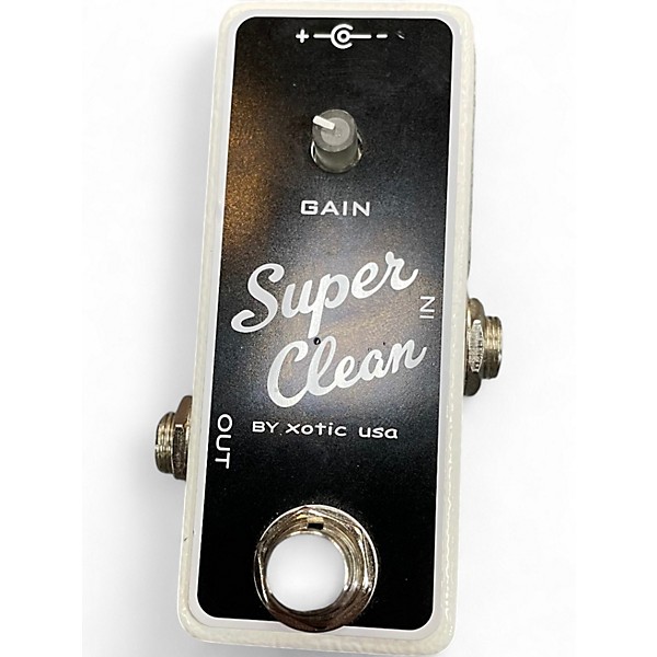Used Xotic SUPER CLEAN Effect Pedal