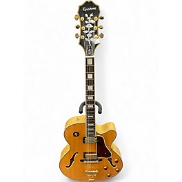 Used Epiphone Joe Pass Emperor II Natural Hollow Body Electric Guitar