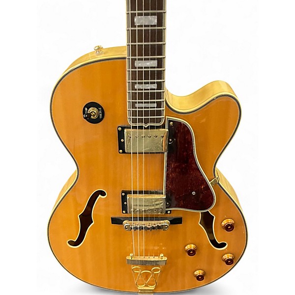Used Epiphone Joe Pass Emperor II Natural Hollow Body Electric Guitar