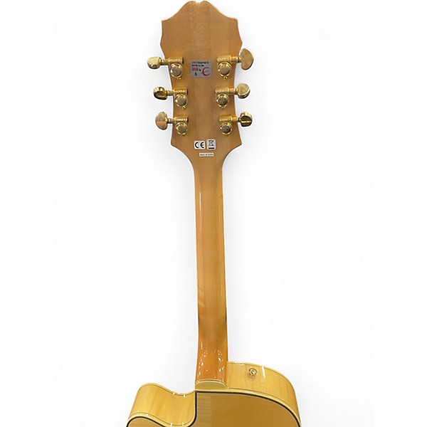 Used Epiphone Joe Pass Emperor II Natural Hollow Body Electric Guitar