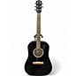 Used Fender FA-100 Black Acoustic Guitar thumbnail