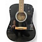 Used Fender FA-100 Black Acoustic Guitar
