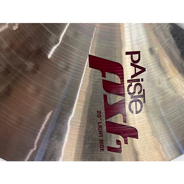 Used Paiste 20in PST7 Ride Cymbal