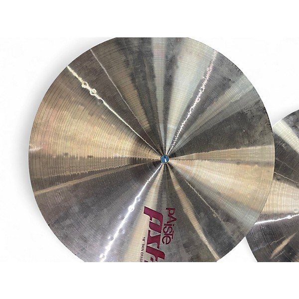 Used Paiste 18in PST7 Crash Cymbal