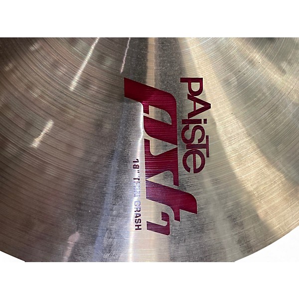 Used Paiste 18in PST7 Crash Cymbal