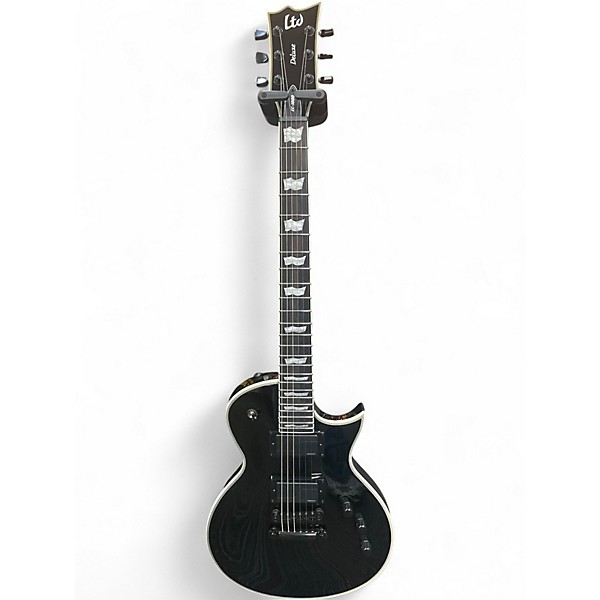 Used ESP LTD EC1000S Black Solid Body Electric Guitar