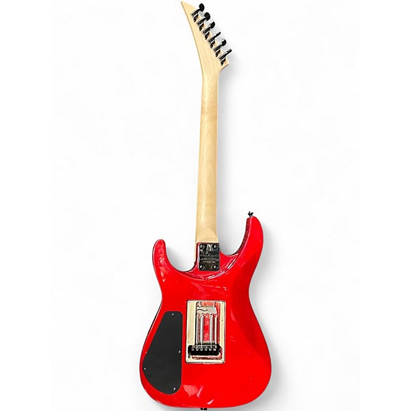 Used Jackson JS34Q Dinky Trans Red Solid Body Electric Guitar