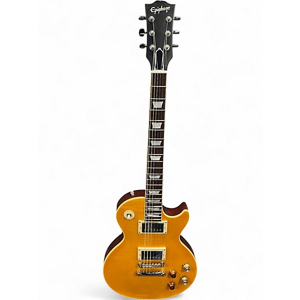 Used Epiphone IGC Greeny Lemonburst Solid Body Electric Guitar