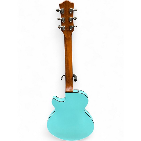 Used Godin Montreal Premiere HT Baltic Blue Hollow Body Electric Guitar