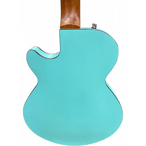 Used Godin Montreal Premiere HT Baltic Blue Hollow Body Electric Guitar