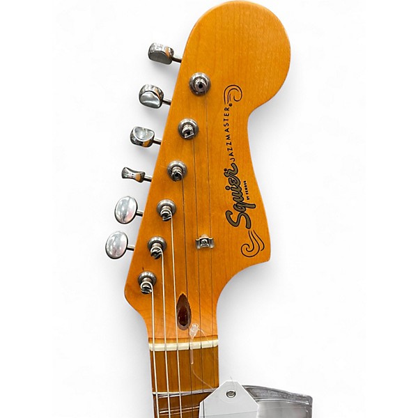 Used Squier JAZZMASTER 40TH ANNIVERSARY Desert Sand Solid Body Electric Guitar