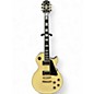 Used Epiphone Les Paul Custom Pro Antique Ivory Solid Body Electric Guitar thumbnail
