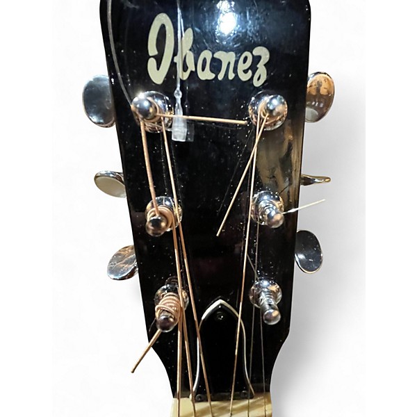 Vintage 1960s Ibanez 62 Natural Acoustic Guitar