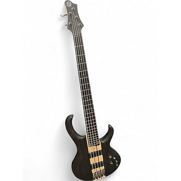 Used Ibanez BTB605 Flat Black Electric Bass Guitar