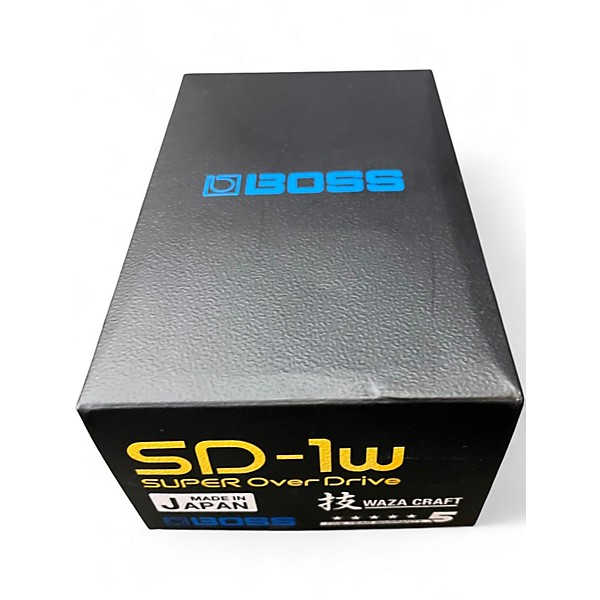 Used BOSS SD1W Super Overdrive Waza Craft Effect Pedal