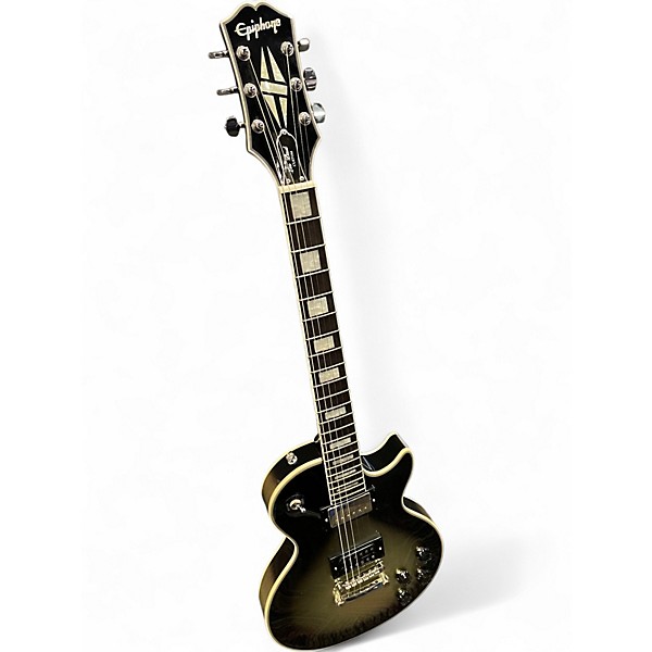 Used Epiphone Adam Jones Les Paul Custom Silverburst Solid Body Electric Guitar