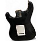 Used Fender Standard Stratocaster Black and White Solid Body Electric Guitar