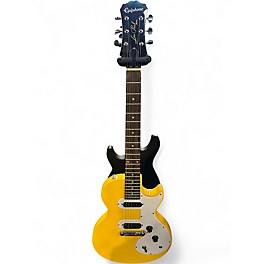 Used Epiphone LES PAUL SL Yellow Solid Body Electric Guitar