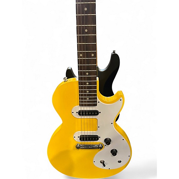 Used Epiphone LES PAUL SL Yellow Solid Body Electric Guitar