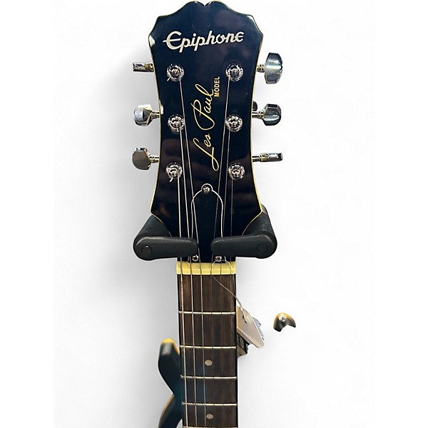 Used Epiphone LES PAUL SL Yellow Solid Body Electric Guitar