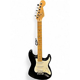 Vintage 1995 Fender American Standard Stratocaster Black Solid Body Electric Guitar