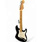 Vintage 1995 Fender American Standard Stratocaster Black Solid Body Electric Guitar