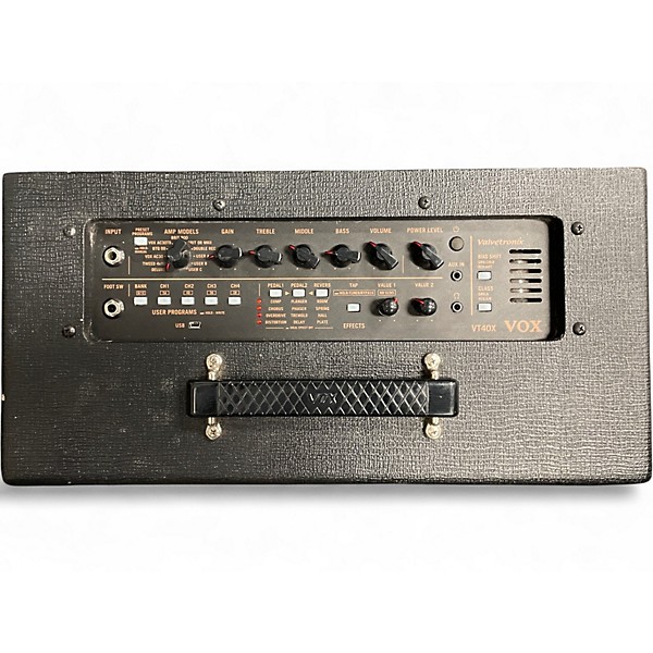Used VOX VT40Plus Valvetronix 1x10 40W Guitar Combo Amp