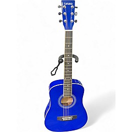 Used Tanara TD-12 1/2 Size Blue Acoustic Guitar