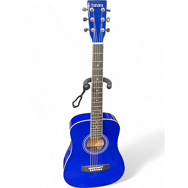 Used Tanara TD-12 1/2 Size Blue Acoustic Guitar