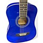 Used Tanara TD-12 1/2 Size Blue Acoustic Guitar