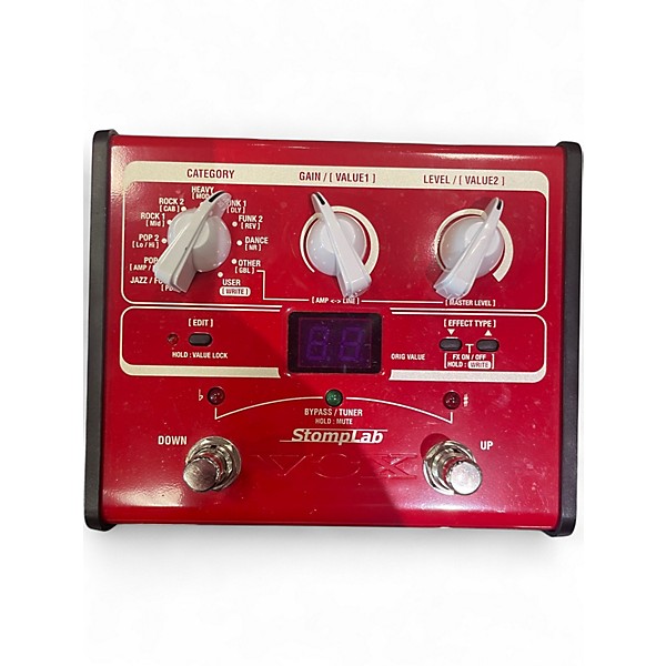 Used VOX StompLab IB Bass Effect Processor
