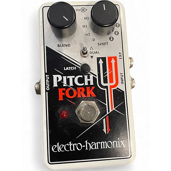 Used Electro-Harmonix Pitch Fork Polyphonic Pitch Shifting Effect Pedal