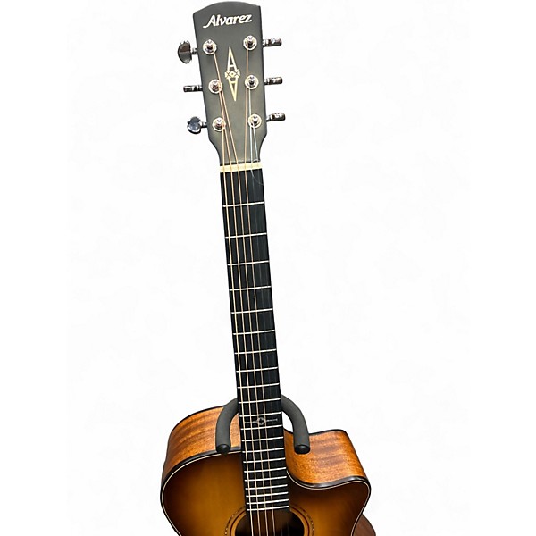 Used Alvarez AG610ECE Vintage Sunburst Acoustic Electric Guitar