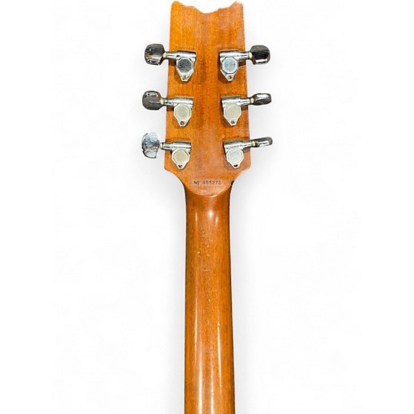 Used Lotus Morris Falcon Made in Japan Double Cut Guitar Crimson Red Trans Solid Body Electric Guitar