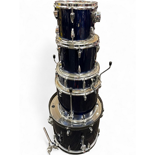 Used TAMA 5 Piece Imperialstar Midnight Blue Drum Kit