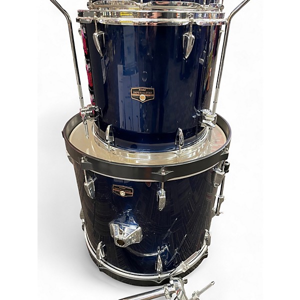 Used TAMA 5 Piece Imperialstar Midnight Blue Drum Kit