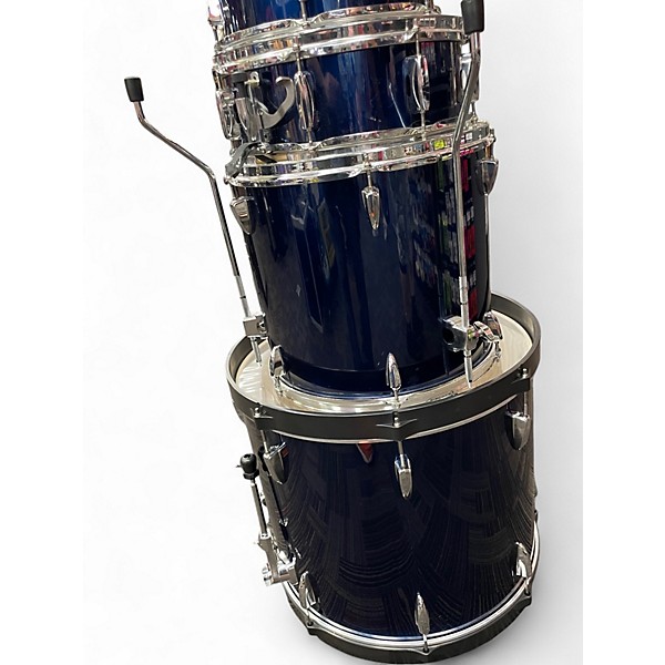 Used TAMA 5 Piece Imperialstar Midnight Blue Drum Kit
