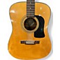 Used Washburn D100 Natural Acoustic Guitar