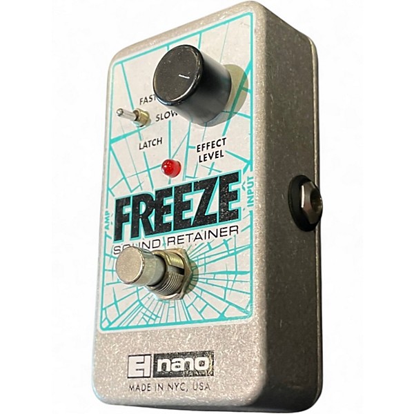 Used Electro-Harmonix Freeze Sound Retainer Compression Effect Pedal