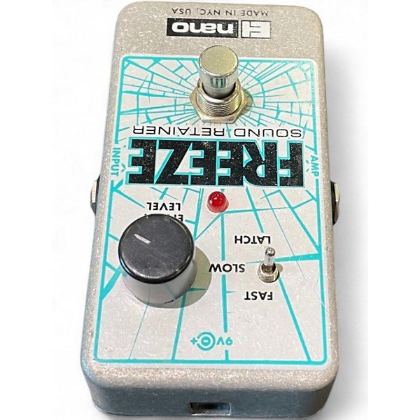 Used Electro-Harmonix Freeze Sound Retainer Compression Effect Pedal