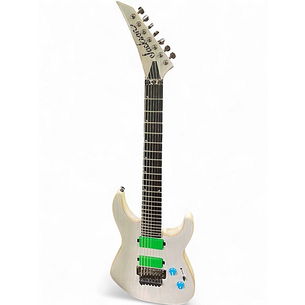 Used 2021 Jackson PRO SERIES SOLOIST SL7A Trans White Solid Body Electric Guitar