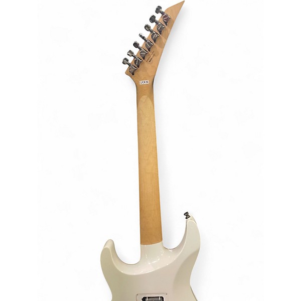 Used 2021 Jackson PRO SERIES SOLOIST SL7A Trans White Solid Body Electric Guitar