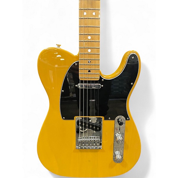 Used Fender PLAYER II TELECASTER CHAMBERED ASH Butterscotch Blonde Solid Body Electric Guitar