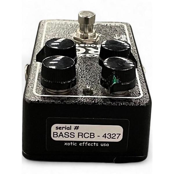 Used Xotic Bass RC Booster Effect Pedal