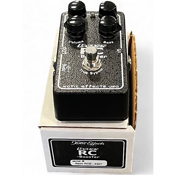 Used Xotic Bass RC Booster Effect Pedal