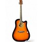 Used Zager ZAD-50CE/VS Tobacco Burst Acoustic Guitar