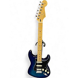 Used Fender Player II Plus Top Blue Burst Solid Body Electric Guitar